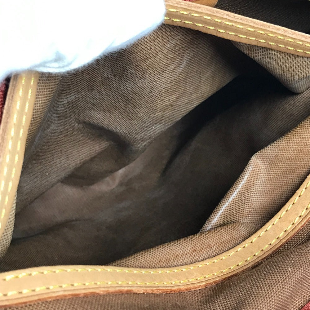 LOUIS VUITTON M80020 ルイヴィトンカップ カブール 2WAY ハンドバッグ ショルダーバッグ カバン ボストンバッグ レザー/キャンバス ユニセックス アボガニー ブラウン