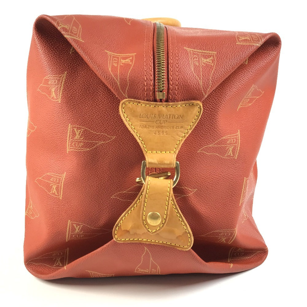 LOUIS VUITTON M80020 ルイヴィトンカップ カブール 2WAY ハンドバッグ ショルダーバッグ カバン ボストンバッグ レザー/キャンバス ユニセックス アボガニー ブラウン