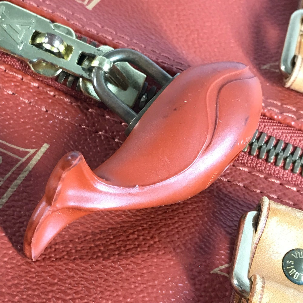 LOUIS VUITTON M80020 ルイヴィトンカップ カブール 2WAY ハンドバッグ ショルダーバッグ カバン ボストンバッグ レザー/キャンバス ユニセックス アボガニー ブラウン