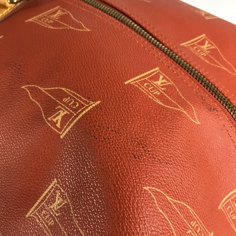 LOUIS VUITTON M80020 ルイヴィトンカップ カブール 2WAY ハンドバッグ ショルダーバッグ カバン ボストンバッグ レザー/キャンバス ユニセックス アボガニー ブラウン