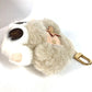 LOUIS VUITTON M02324 Monogram Bag Charm My Vivienne Bag Charm Fur Keychain Fox Unisex Beige