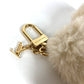 LOUIS VUITTON M02324 Monogram Bag Charm My Vivienne Bag Charm Fur Keychain Fox Unisex Beige