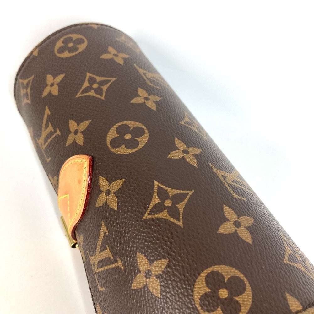 LOUIS VUITTON M47530 Monogram Etui 3 Montres Watch Case Pouch Monogram Canvas Unisex Brown
