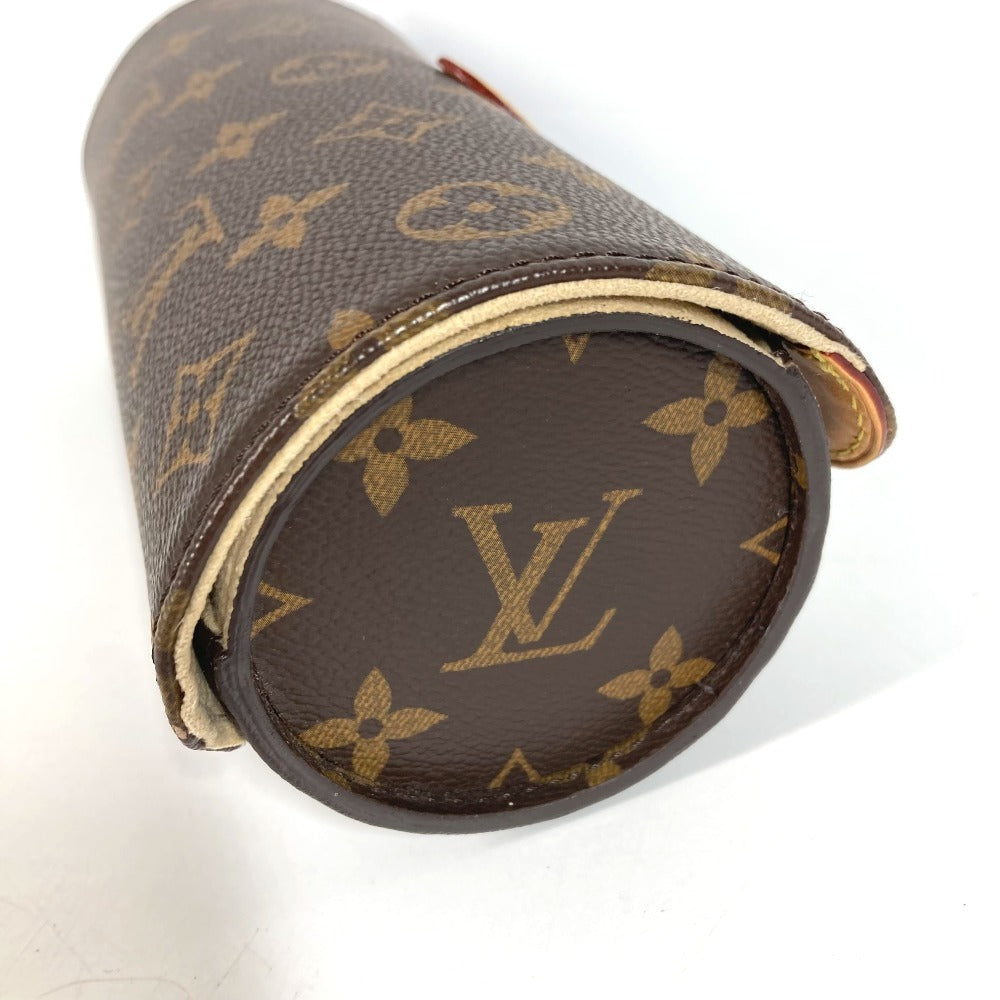 LOUIS VUITTON M47530 Monogram Etui 3 Montres Watch Case Pouch Monogram Canvas Unisex Brown