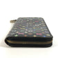 LOUIS VUITTON M60243 Monogram Multicolor Zippy Wallet Long Wallet Round Zipper Wallet Monogram Multicolor Canvas Unisex Noir Black