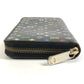 LOUIS VUITTON M60243 Monogram Multicolor Zippy Wallet Long Wallet Round Zipper Wallet Monogram Multicolor Canvas Unisex Noir Black