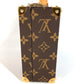 LOUIS VUITTON M92476 モノグラム LV×TM 村上隆 世界200個限定 オニオンヘッド ジュエリーボックス カバン アクセサリー ボックス BOX ミラー 鏡 ハンドバッグ モノグラムキャンバス レディース ブラウン