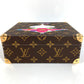 LOUIS VUITTON M92476 モノグラム LV×TM 村上隆 世界200個限定 オニオンヘッド ジュエリーボックス カバン アクセサリー ボックス BOX ミラー 鏡 ハンドバッグ モノグラムキャンバス レディース ブラウン
