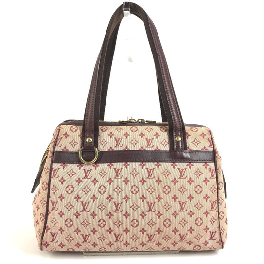 LOUIS VUITTON M92216 モノグラムミニ ジョセフィーヌ PM ジョセフィーヌPM カバン ミニボストンバッグ ハンドバッグ モノグラムミニキャンバス レディース スリーズ レッド