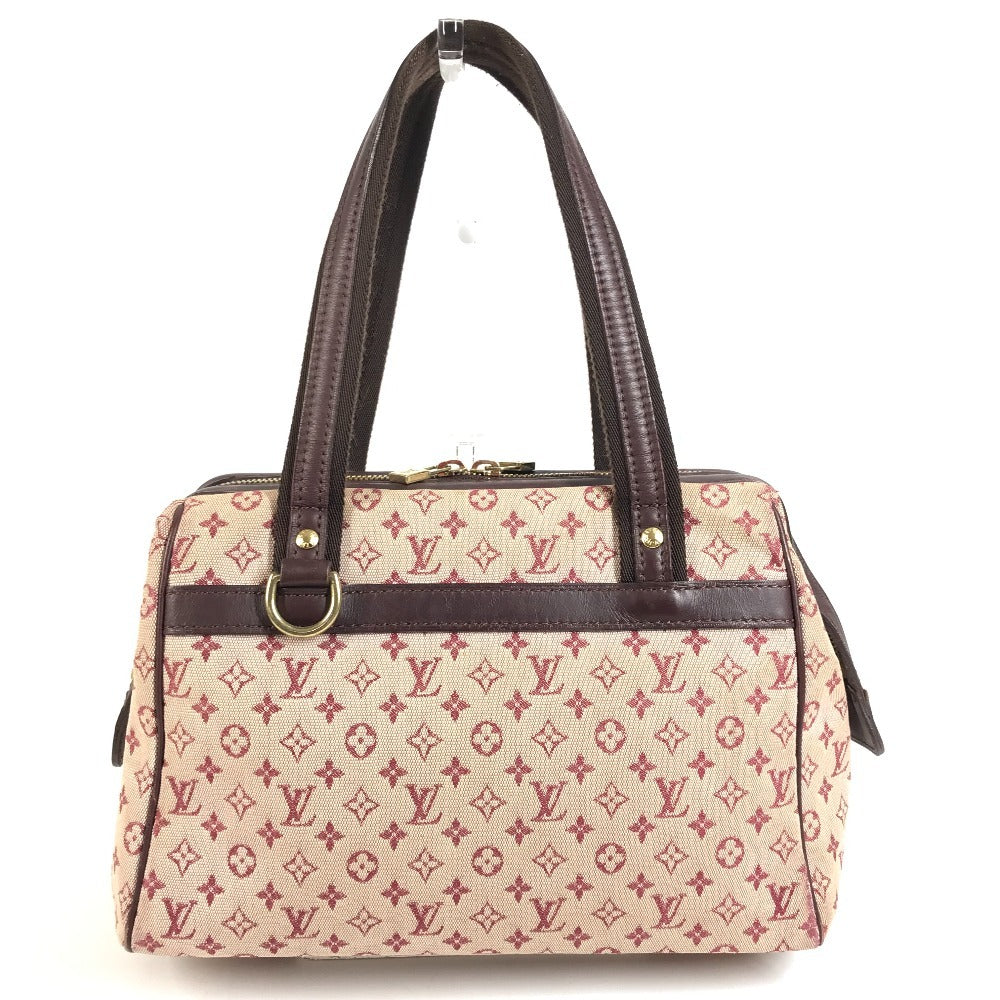 LOUIS VUITTON M92216 モノグラムミニ ジョセフィーヌ PM ジョセフィーヌPM カバン ミニボストンバッグ ハンドバッグ モノグラムミニキャンバス レディース スリーズ レッド