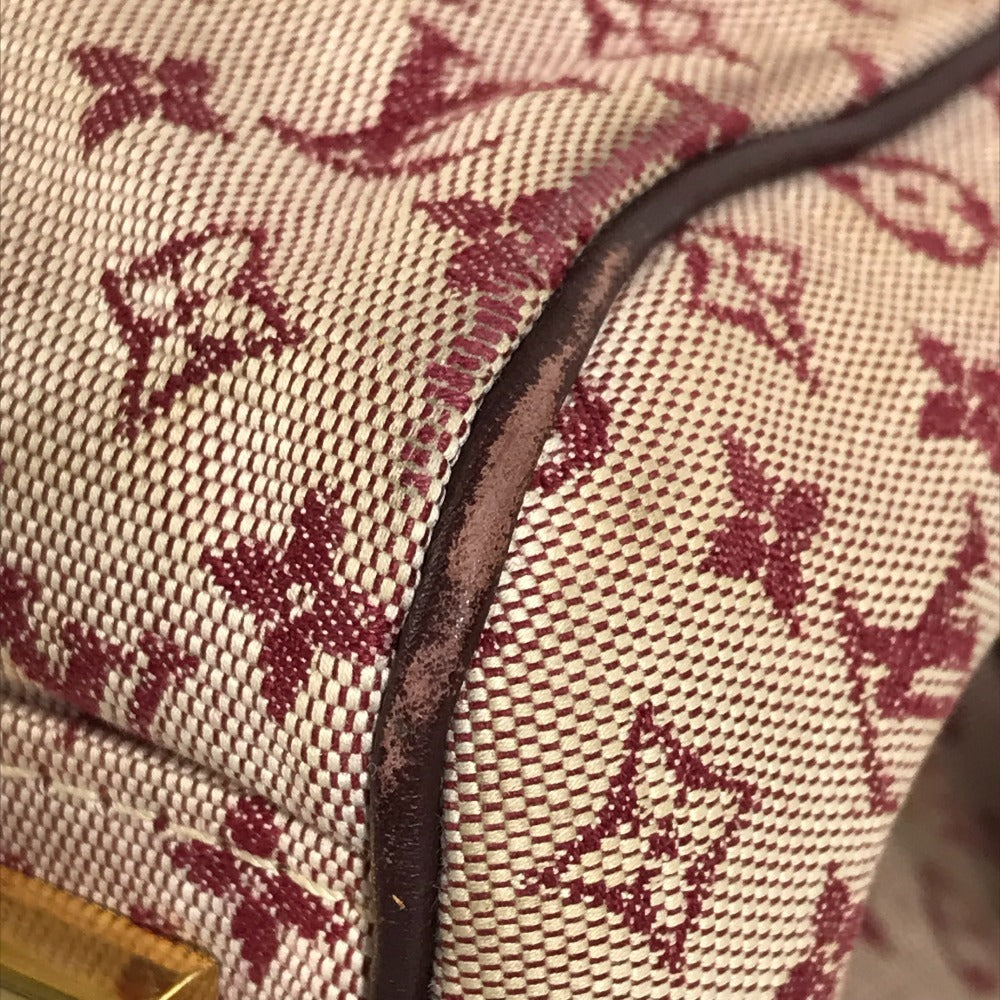LOUIS VUITTON M92216 モノグラムミニ ジョセフィーヌ PM ジョセフィーヌPM カバン ミニボストンバッグ ハンドバッグ モノグラムミニキャンバス レディース スリーズ レッド