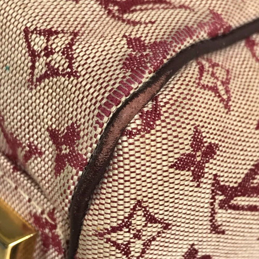 LOUIS VUITTON M92216 モノグラムミニ ジョセフィーヌ PM ジョセフィーヌPM カバン ミニボストンバッグ ハンドバッグ モノグラムミニキャンバス レディース スリーズ レッド