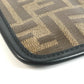 FENDI 7N0078 Zucca Logo Bag Pouch Second Bag Clutch Bag Leather/Coated Canvas Unisex Brown