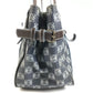 LOEWE Anagram Logo Bag Shoulder Tote Bag Shoulder Bag PVC/Leather Women's Blue