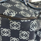 LOEWE Anagram Logo Bag Shoulder Tote Bag Shoulder Bag PVC/Leather Women's Blue