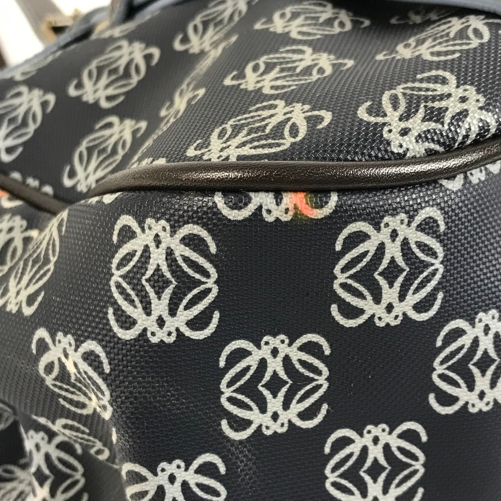LOEWE Anagram Logo Bag Shoulder Tote Bag Shoulder Bag PVC/Leather Women's Blue