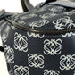 LOEWE Anagram Logo Bag Shoulder Tote Bag Shoulder Bag PVC/Leather Women's Blue