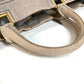 PRADA Canapa Logo Bag Tote Bag Handbag Canvas Unisex Gray