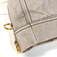 PRADA Canapa Logo Bag Tote Bag Handbag Canvas Unisex Gray