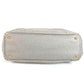 PRADA Canapa Logo Bag Tote Bag Handbag Canvas Unisex Gray