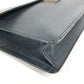 LOUIS VUITTON M30782 Taiga Selenga Bag, Strap, Flap Pouch, Clutch Bag, Second Bag, Taiga Leather, Men's, Ardoise, Black