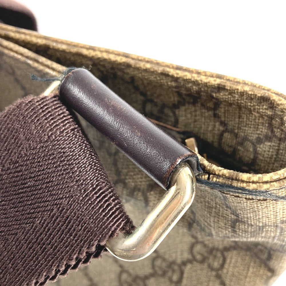 GUCCI 201446 GGスプリーム GG ロゴ 斜め掛け カバン ショルダーバッグ GGスプリームキャンバス ユニセックス ベージュ