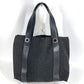 BVLGARI Bag with Pouch, Bulgari Bulgari Logo Handbag Tote Bag Shoulder Bag Leather/Canvas Unisex Black