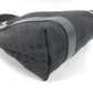 BVLGARI Bag with Pouch, Bulgari Bulgari Logo Handbag Tote Bag Shoulder Bag Leather/Canvas Unisex Black