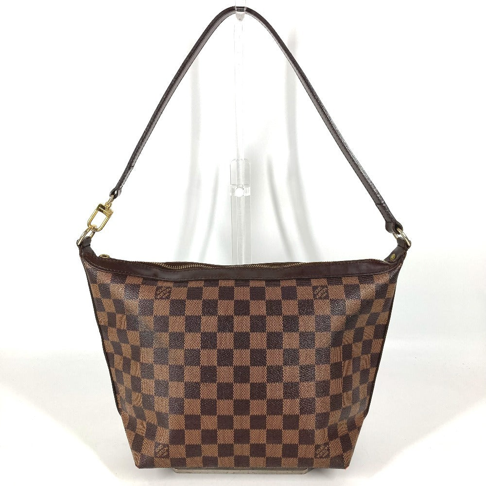 LOUIS VUITTON N51995 Damier Illovo MM Semi-Shoulder Bag, Handbag, Shoulder Bag, Damier Canvas, Unisex, Ebene, Brown