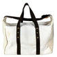 LOUIS VUITTON M40030 Antigua Sac Weekend 2-Way Bag, Shoulder Bag, Tote Bag, Boston Bag, Unisex, Canvas, Ecru, White