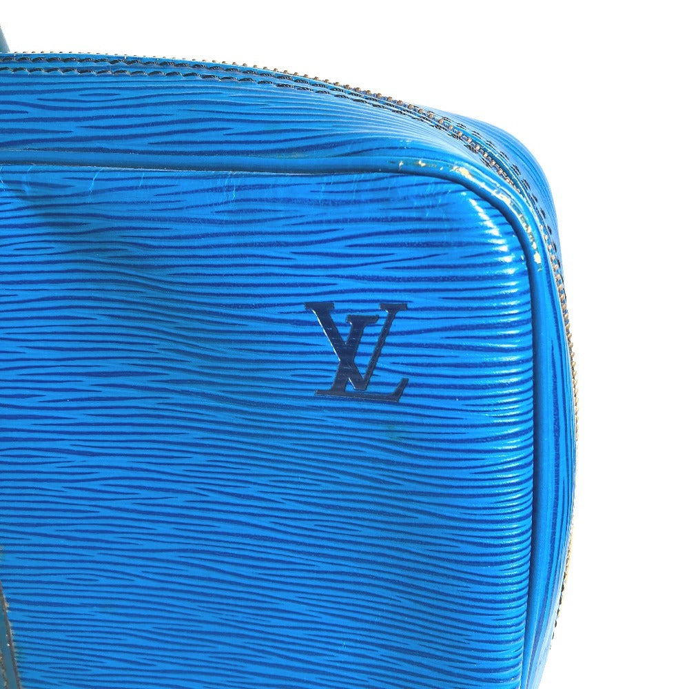 LOUIS VUITTON M54475 エピ ポルト ドキュマン ヴォワヤージュ PDV ハンドバッグ 書類バッグ ブリーフケース ビジネスバッグ エピレザー ユニセックス トレドブルー ブルー