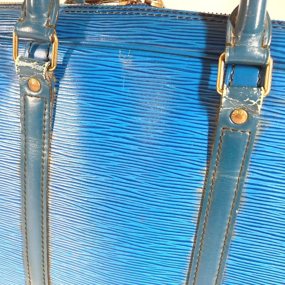 LOUIS VUITTON M54475 エピ ポルト ドキュマン ヴォワヤージュ PDV ハンドバッグ 書類バッグ ブリーフケース ビジネスバッグ エピレザー ユニセックス トレドブルー ブルー