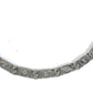 LOUIS VUITTON M00919 Monogram Necklace Monogram Tied-Up Chain Necklace Metal Unisex Silver