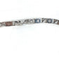 LOUIS VUITTON M00919 Monogram Necklace Monogram Tied-Up Chain Necklace Metal Unisex Silver