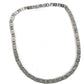 LOUIS VUITTON M00919 Monogram Necklace Monogram Tied-Up Chain Necklace Metal Unisex Silver