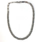 LOUIS VUITTON M00919 Monogram Necklace Monogram Tied-Up Chain Necklace Metal Unisex Silver