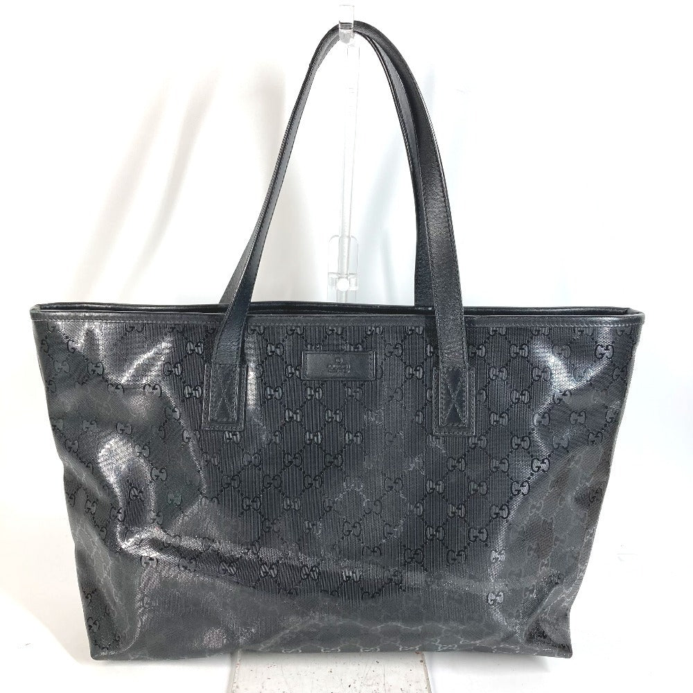 GUCCI 211137 GG ロゴ インプリメ カバン トートバッグ 肩掛け ショルダーバッグ GGインプリメ ユニセックス ブラック