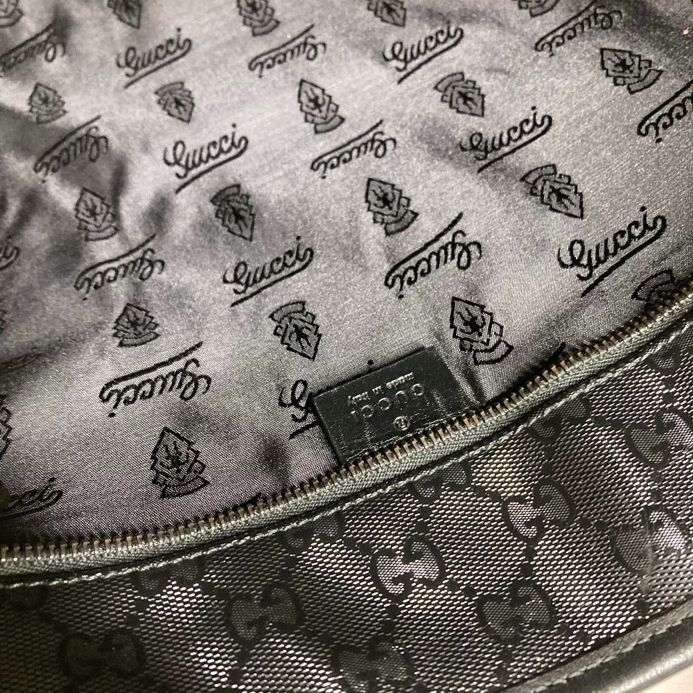 GUCCI 211137 GG ロゴ インプリメ カバン トートバッグ 肩掛け ショルダーバッグ GGインプリメ ユニセックス ブラック