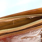 LOUIS VUITTON M91122 Monogram Vernis Houston Shoulder Bag/Tote Bag in Monogram Vernis Canvas, Women's, Bronze/Brown