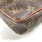 LOUIS VUITTON M45268 モノグラム ミニダヌーブ ミニ ダヌーブ 旧型 カバン 肩掛け ポシェット ショルダーバッグ モノグラムキャンバス ユニセックス ブラウン