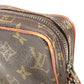 LOUIS VUITTON M45268 モノグラム ミニダヌーブ ミニ ダヌーブ 旧型 カバン 肩掛け ポシェット ショルダーバッグ モノグラムキャンバス ユニセックス ブラウン