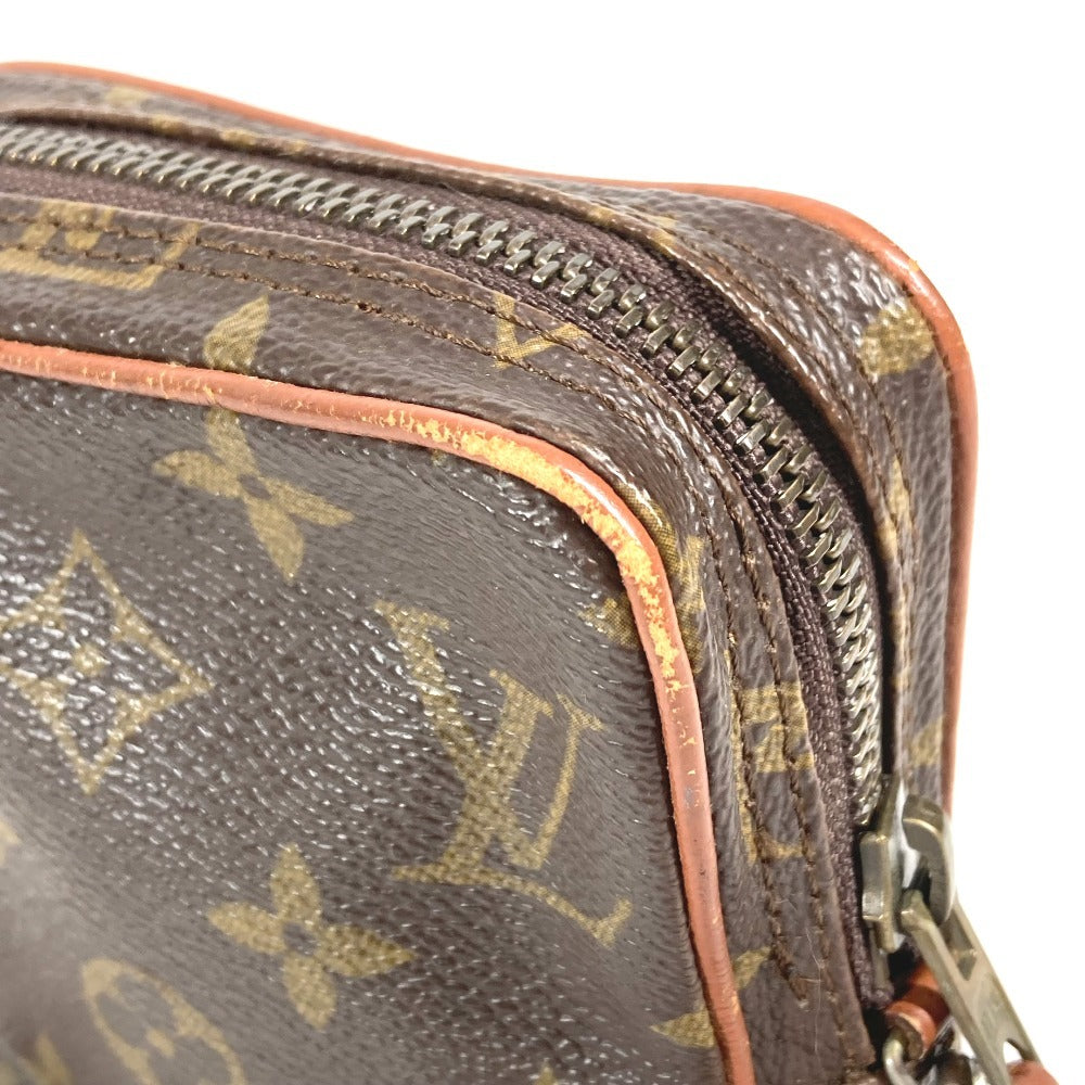 LOUIS VUITTON M45268 モノグラム ミニダヌーブ ミニ ダヌーブ 旧型 カバン 肩掛け ポシェット ショルダーバッグ モノグラムキャンバス ユニセックス ブラウン