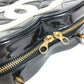 CHANEL Vintage Heart CC Coco Mark Matelasse Quilted Chain Logo Vanity Bag Handbag Enamel Unisex Black
