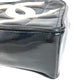 CHANEL Vintage Heart CC Coco Mark Matelasse Quilted Chain Logo Vanity Bag Handbag Enamel Unisex Black