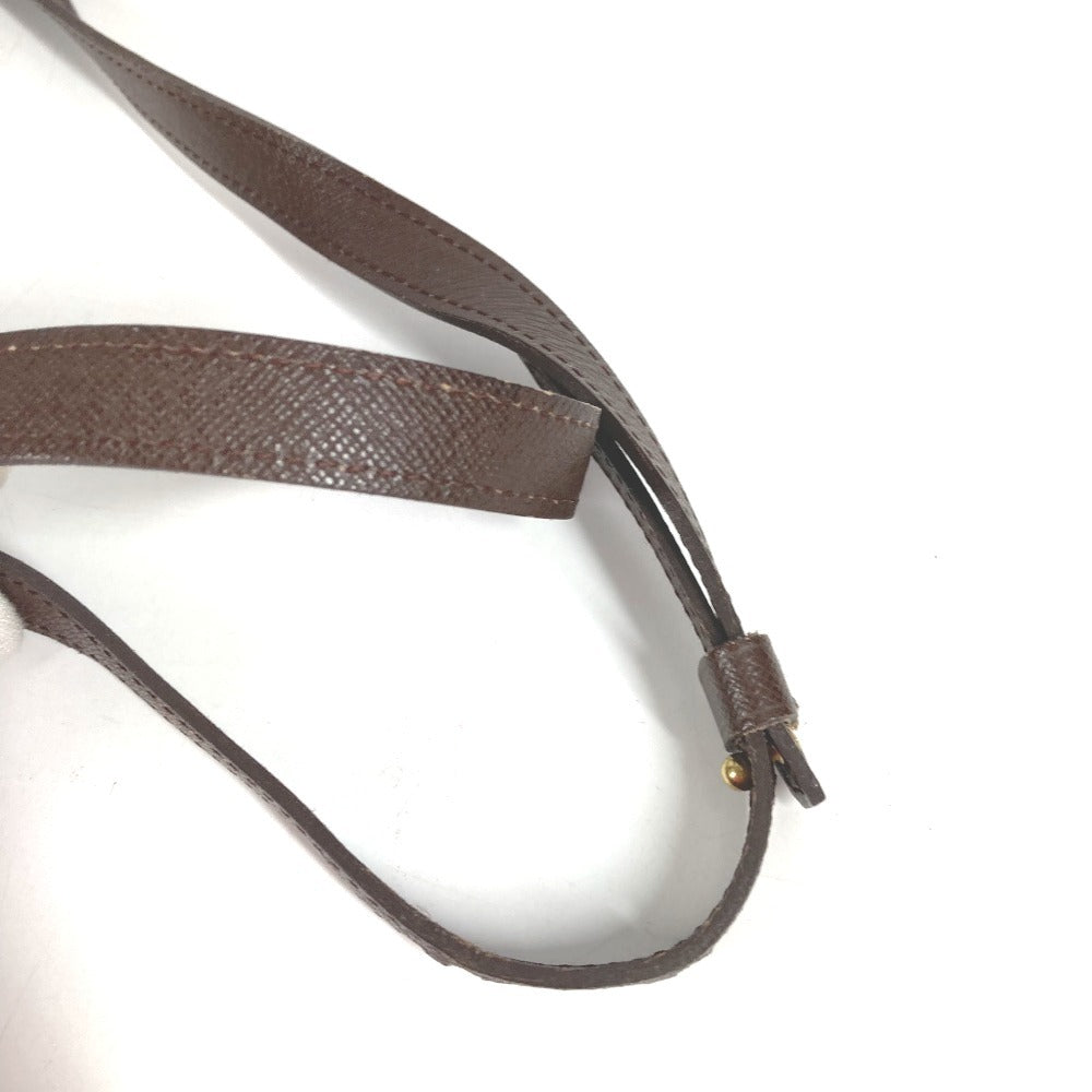LOUIS VUITTON N45272 ダミエ ピムリコ ポシェット 斜め掛け フラップ ショルダーバッグ ダミエキャンバス レディース エベヌ ブラウン