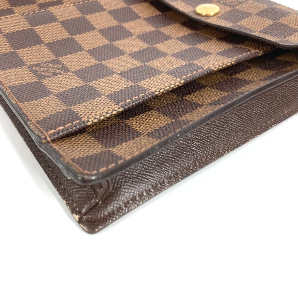 LOUIS VUITTON N45272 ダミエ ピムリコ ポシェット 斜め掛け フラップ ショルダーバッグ ダミエキャンバス レディース エベヌ ブラウン