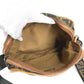 FENDI Zucca Logo Bag Crossbody Pouch Shoulder Bag Nylon Canvas/Leather Unisex Brown