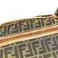 FENDI Zucca Logo Bag Crossbody Pouch Shoulder Bag Nylon Canvas/Leather Unisex Brown