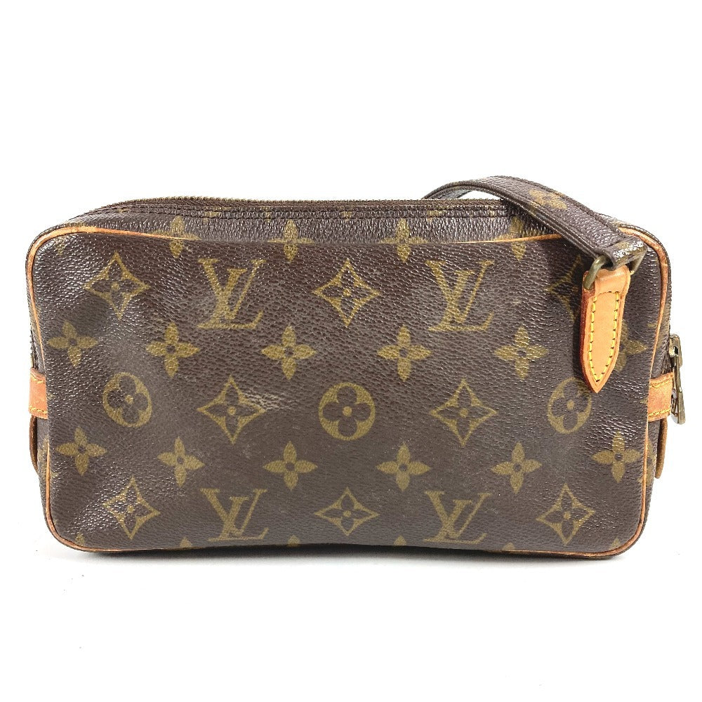 LOUIS VUITTON M51828 モノグラム ポシェットマルリーバンドリエール カバン 斜め掛け ポシェット ショルダーバッグ モノグラムキャンバス ユニセックス ブラウン