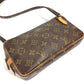 LOUIS VUITTON M51828 モノグラム ポシェットマルリーバンドリエール カバン 斜め掛け ポシェット ショルダーバッグ モノグラムキャンバス ユニセックス ブラウン
